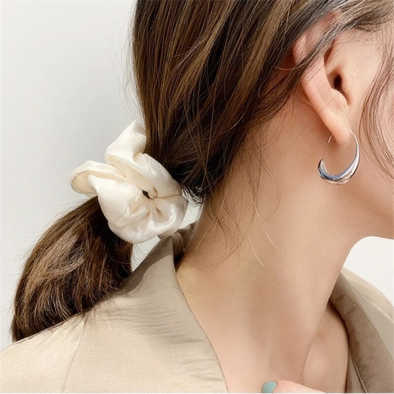 Modern Gold Earrings